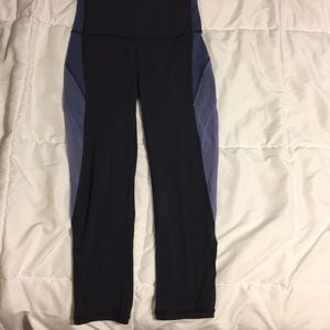 Lululemon Cropped Mesh Leggings